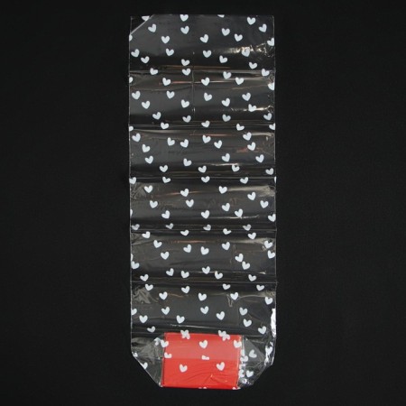 Gift package with a hard bottom, packaging, “hearts” mix, 6 x 8 x 30 cm-3