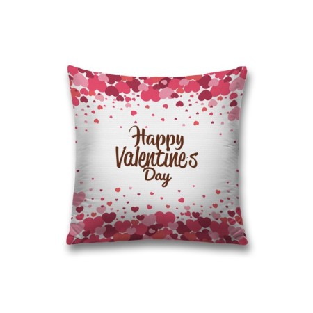 Decorative pillowcase "Valentine's Day", on a zipper, size 45x45 cm