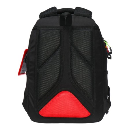School backpack, 40 x 27 x 20 cm, Grizzly, ergonomic back, laptop department, black-5