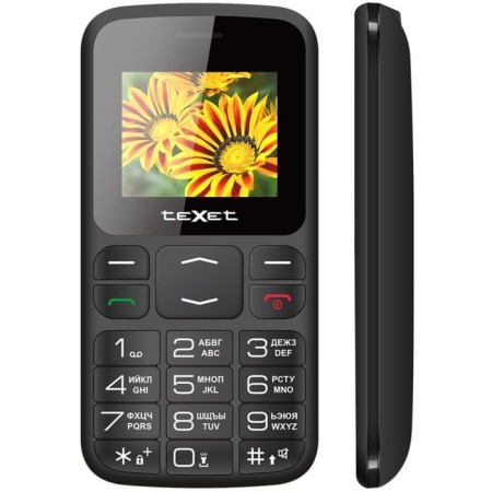 Cell phone Texet TM-B208 Black-1
