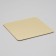 The substrate is reinforced, square, gold - pink, 20 x 20 cm, 3.2 mm