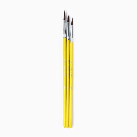 Drawing brush 3 pcs. Pony Round No. 2.3.4 "Van Gogh"-1