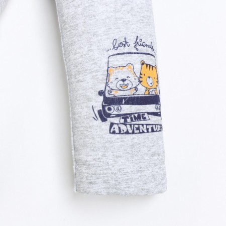 Pants children, gray color, height 80 cm-2
