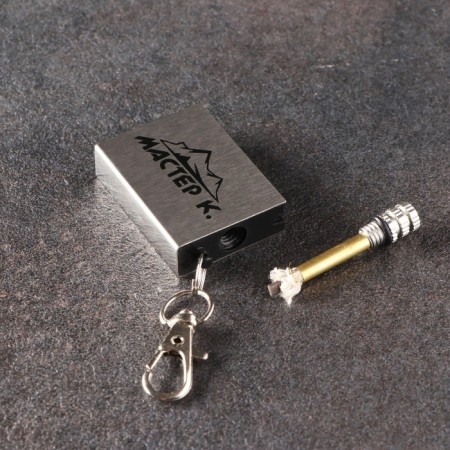 Eternal match "keychain" Tourist 5 cm, with carbine-2