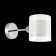 Wall lamp EVOLUCE. Sle102801-01. Miento. 1x40 W, E14, 12x13 cm, color chromium