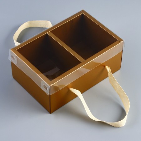 Box gift folding gold, packaging, 23 x 15 x 10 cm-1