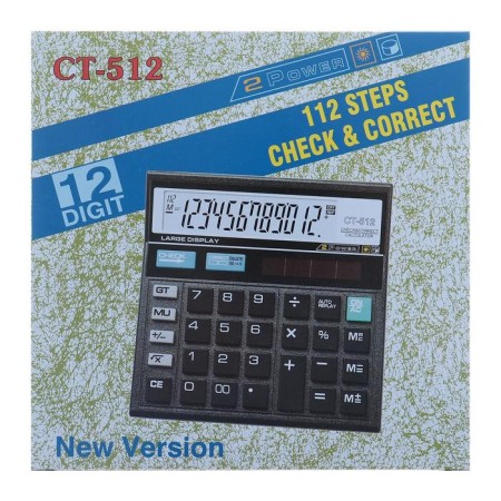 Table, 12-bit, CT-512 calculator-10