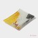 SUSHIC SUSHIC made of glass “Abstraction”, 3 objects: sauces 8 × 2 cm, 8 × 6 cm, stand 25 × 15 × 2 cm