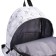 School backpack of textiles on a zipper, 4 pockets, color gray color