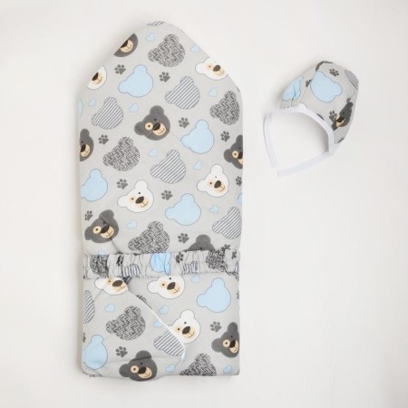 Option for discharge 2 items, color gray/bears-3