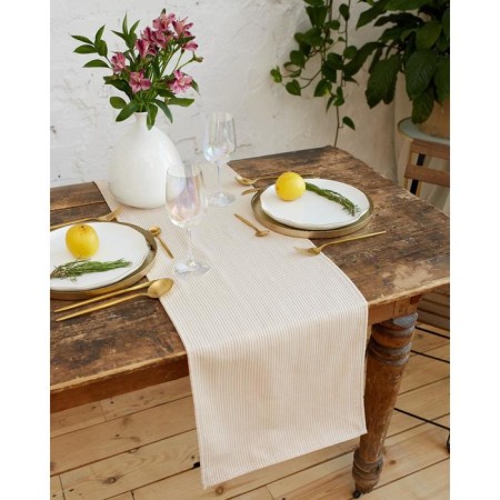 Ethel track 130x35 cm, col. Beige, 60% HL 40% PE, 370 g/m2-2