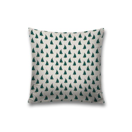 Decorative pillowcase "Christmas trees dance", on a zipper, size 45x45 cm