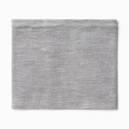 Children's snood, gray color, size 50x22 cm-1