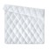 Blanket Guten Morgen Soft, size 172x205 cm, white color