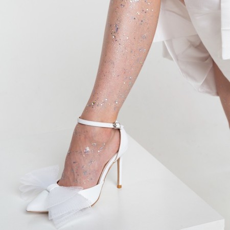 Women's shoes, white color, size 38-2