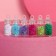 Set of sequins for Winter Mood nail decor, 12 colors