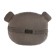Pillow on the head restraint Matech Mimimish Line, 33 x 31 x 10 cm, gray