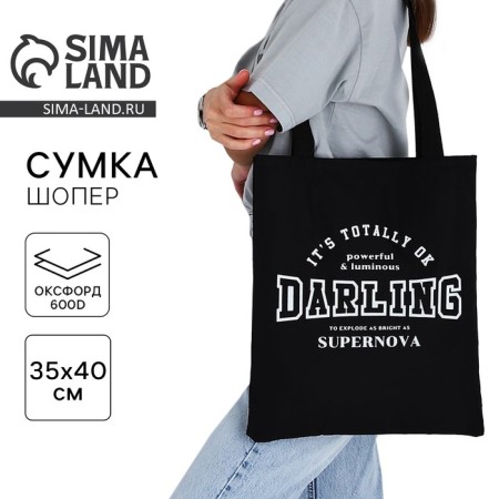 Bag Skhper "Sportschik", 35x0.5x40 cm, departure without lightning, without lining, black