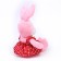Soft toy "Zaysha in a sundress"