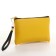 Women's wallet with lightning, yellow color