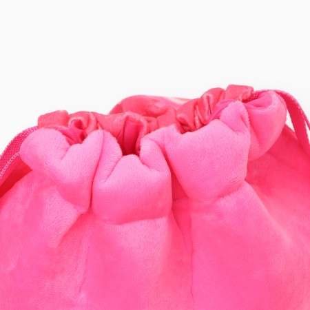 Children's bag "White cat", 35 × 30 cm, pink color-5