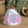 Bath cap with children's applique "Elephant" felt