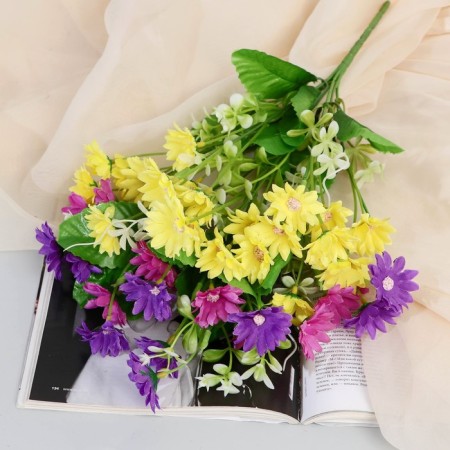 Bouquet "Aquilegia Barlow Galant" 4x34 cm, mix-3