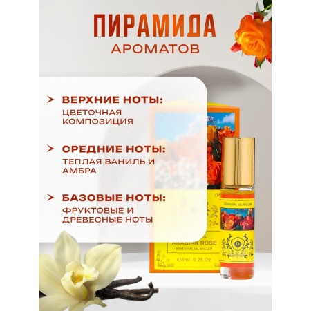 Female perfumes Original Arabian Rose, 6 ml-1