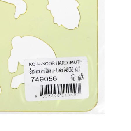 Koh-I-Noor stencil, "animals II"-2