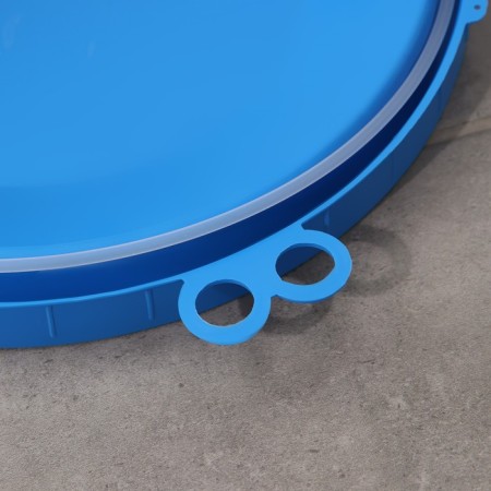 A bucket with a sealed lid, 20 l, white color-5