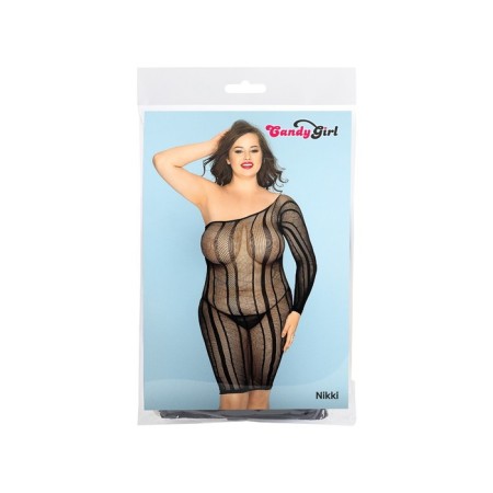 Candy Girl Nikki, Black, Black, 2xl Dress-4