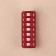 Thermal shutters with a latch, D = 1.5 cm, 10 pcs, color mix