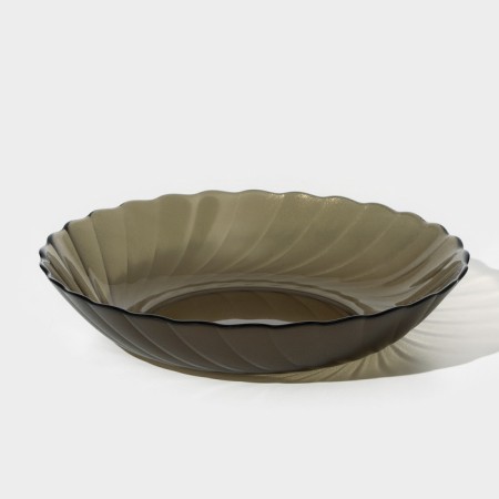 Gaded -glass set Ocean. Eclipse, 19 objects, brown color-4