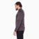 Polo male with long sleeve, brown color, size 46 (m)