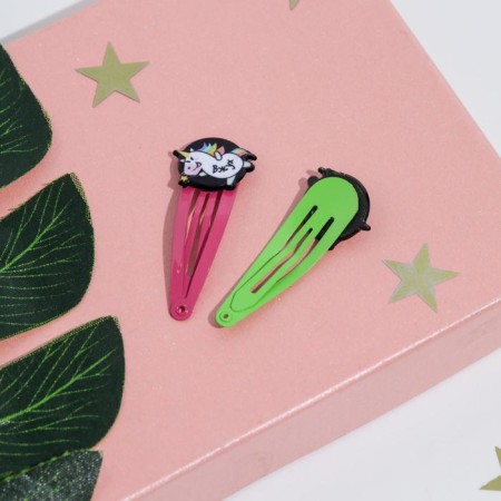 Hair clips with jewelry "Vzhu!", 2pcs.-2