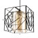 Lamp Bayerlux 2627/1 E27 40W Black 25x25-125 cm