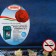 Garbage bucket "Bouquet", 18 l, black color