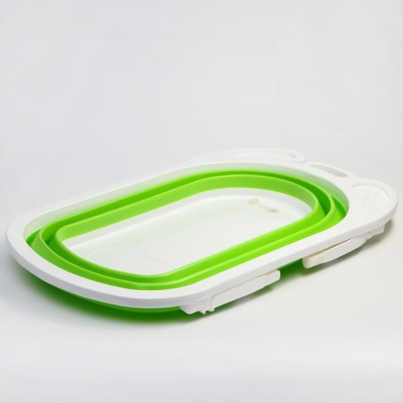 Bath Bath Folding 82 cm, green color-2