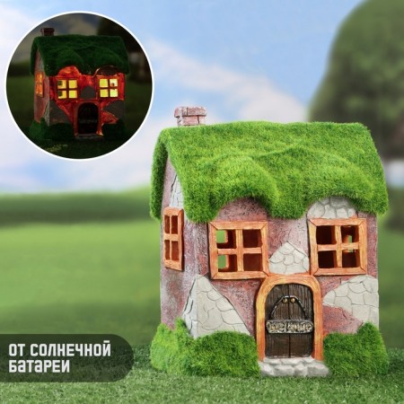 Garden Light "Hobbit House" 16x10x22cm