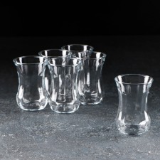 A set of tea glasses Tea Glasses, 120 ml, 6 pcs