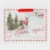 Laminated horizontal "New Year postcard", MS 18 x 23 x 10 cm, New Year