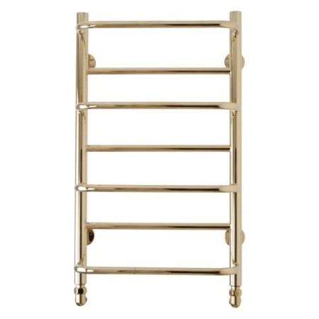 Domoterm water heated towel rail "Orpheus" P7, 400x700 mm, gold