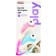 Toy PetStages dental "shrimp" for cats, with cat mint, 2 pcs, 7 cm