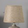 Traffic lamp with lampshade Risalux "Sandra", E14, 40 W, beige, 18 × 18 × 33.5 cm