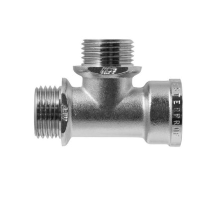 STI tee, 1/2 ", internal/outer/outer thread, nickel -plated brass-1