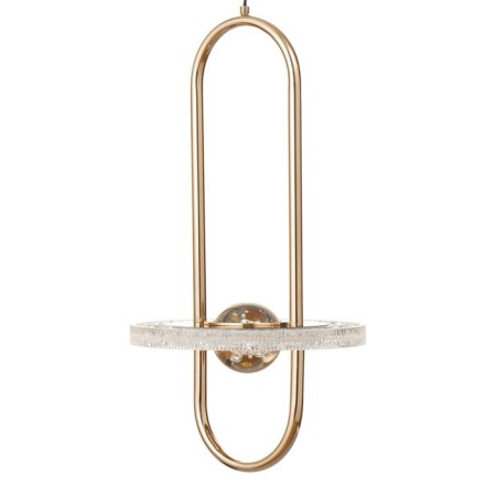Bayerlux lamp "Imon" 16W LED gold 19.5x19.5x37cm-4