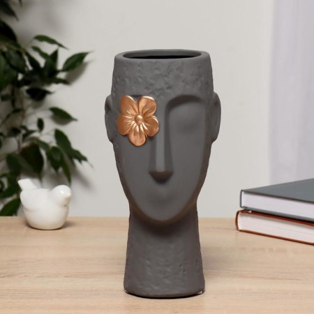 VAZ Ceramics "Posteria" D-7.5 cm 8x9x22 cm, gray