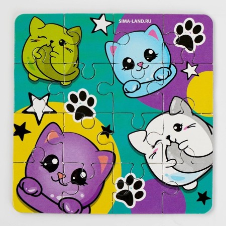 Anthistress Mick with a puzzle "cats"-4