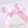 Wedding invitation: with the tape "Our Wedding", 13 x 13 cm