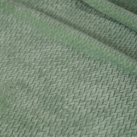 Placed Kolette, 150x200cm, Green, Velsoft 270g/m, polyester-3